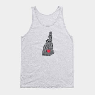 New Hampshire Love Runner Shirt Tank Top